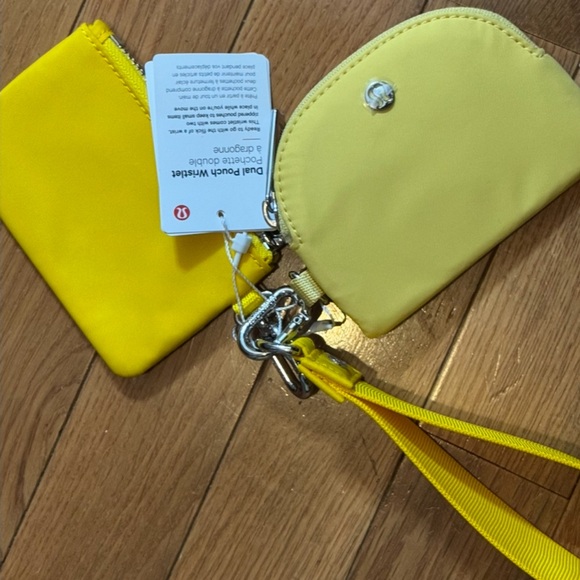 lululemon athletica Accessories - lululemon athletica Yellow Pouch Set